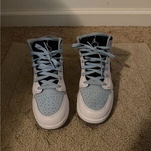 Jordan Kids Sneakers - Light Blue and White